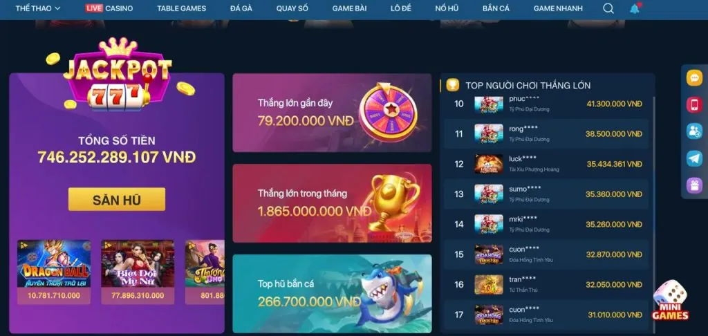 Chương trình VIP độc quyền cho người chơi slot tại hz888 chính thức